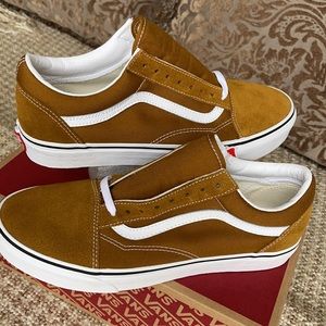 Vans Old Skool Golden Brown/True White Men’s